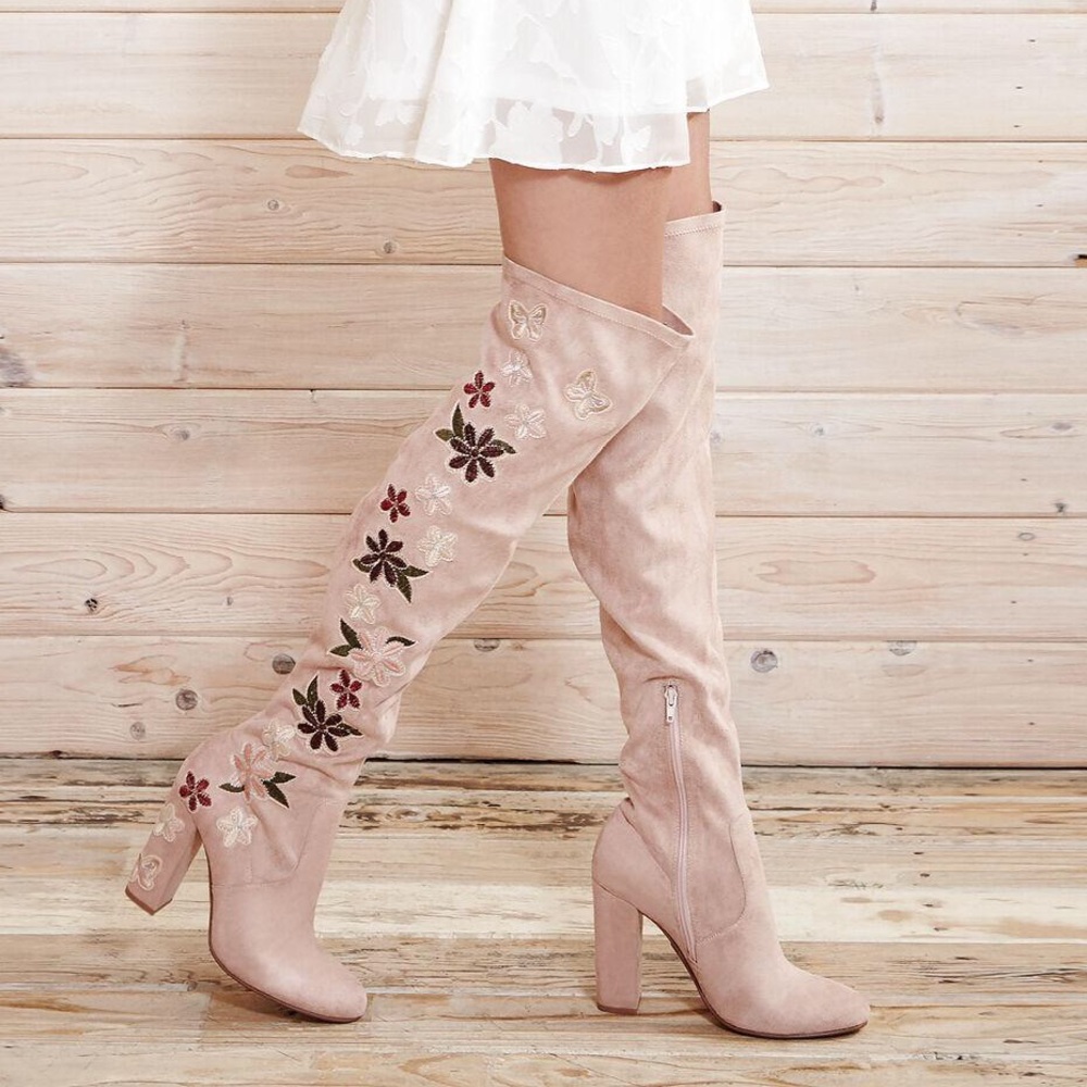 NWT! Chinese Laundry Suede Thigh High Boots